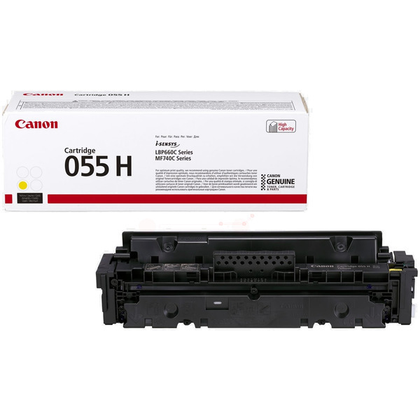 Original Toner Canon CRG 055H (3017C002) gelb