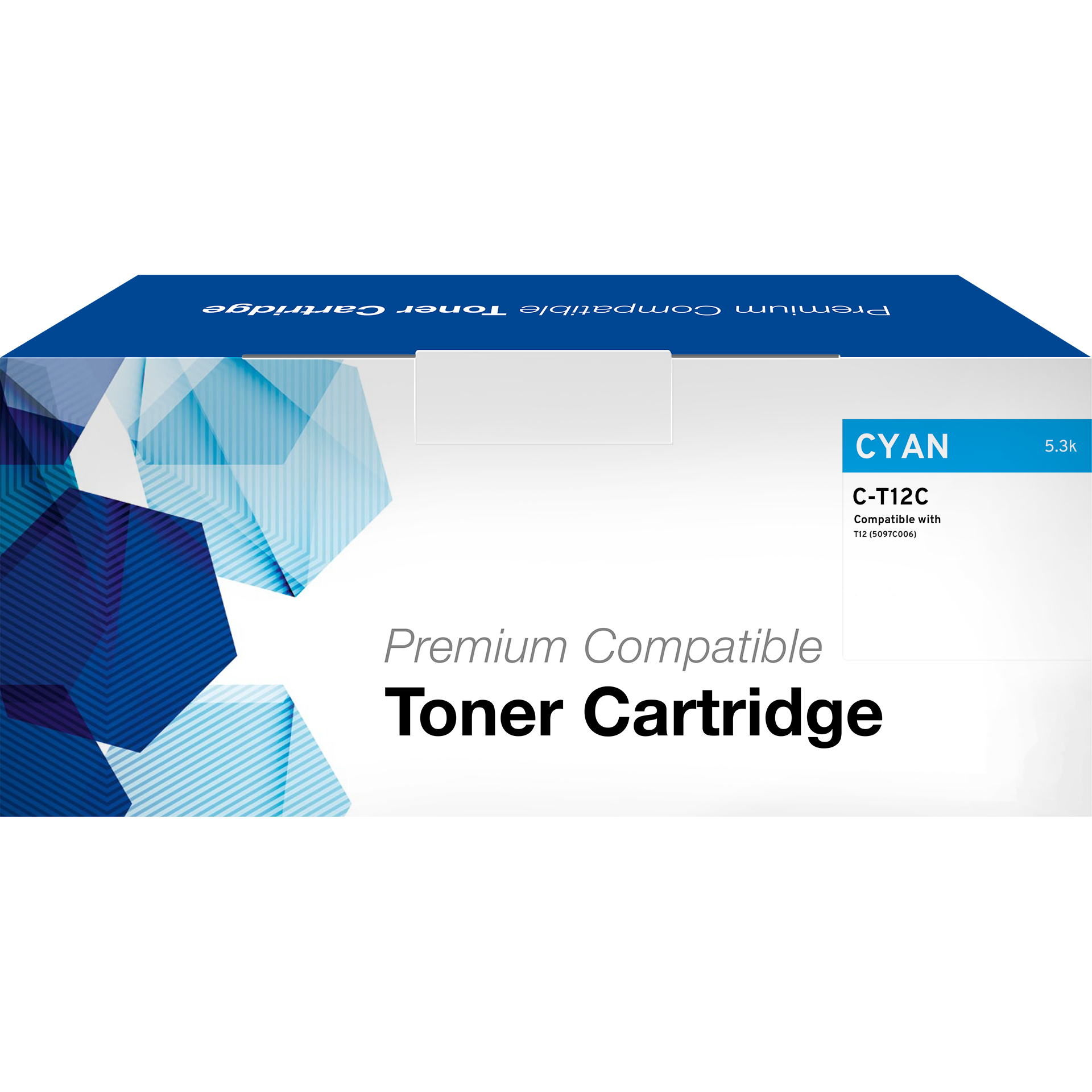 Alternativer Toner Canon T12 (5097C006) cyan