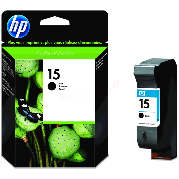 Original Druckerpatrone HP 15 (C6615DE) schwarz