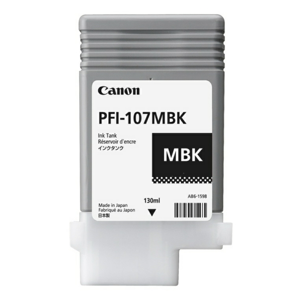 Original Tintenpatrone Canon PFI-107MBK schwarz (6704B001)