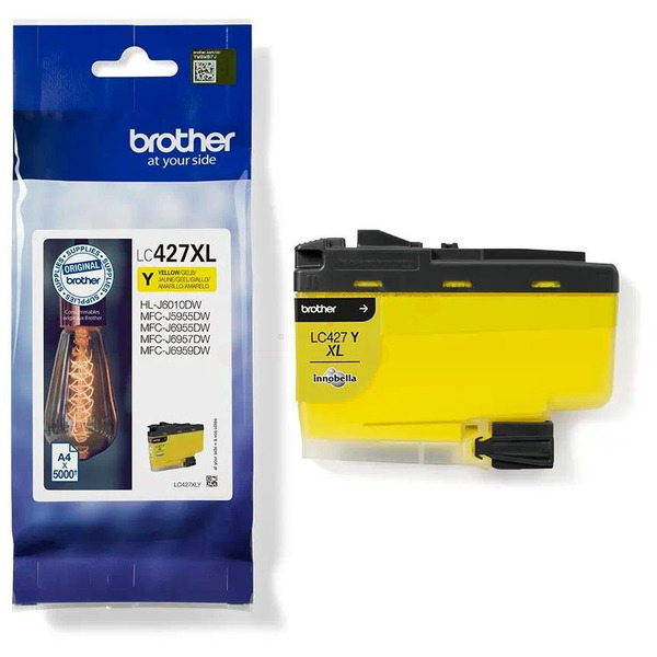Original Tintenpatrone Brother LC-427XL gelb