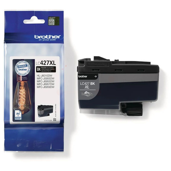 Original Tintenpatrone Brother LC-427XL schwarz