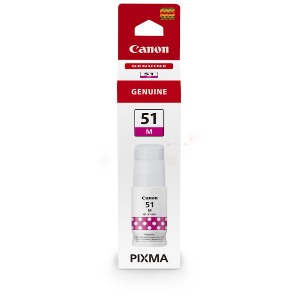 Original Tintenflasche Canon GI-51M magenta (4547C001)