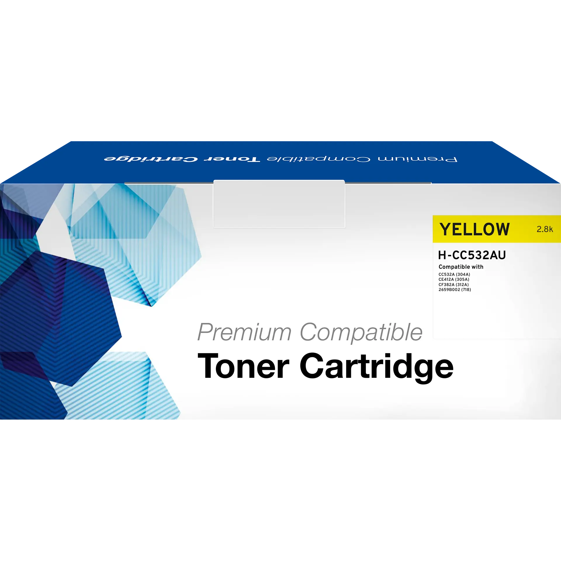 Alternativer Toner HP/Canon CC532A/CE412A/CF382A/718 (304A) (305A) (312A) (2659B002) gelb