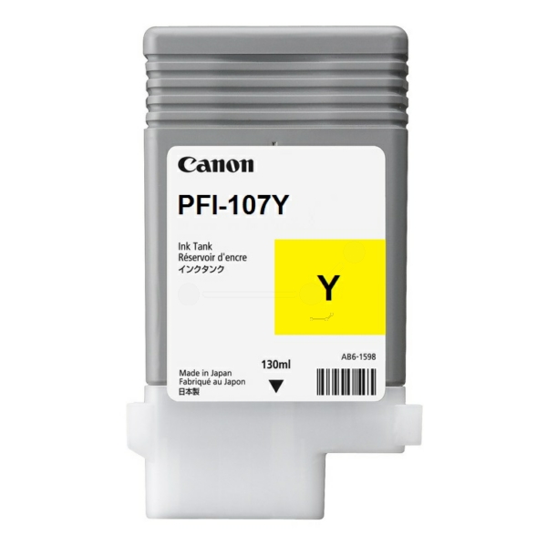 Original Tintenpatrone Canon PFI-107Y gelb (6708B001)