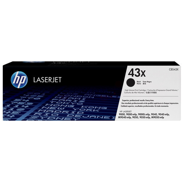 Original Toner HP C8543X (43X) schwarz