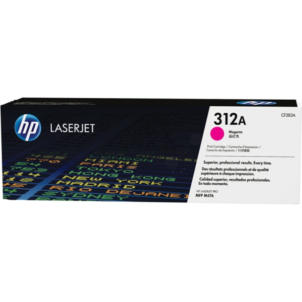 Original Toner HP CF383A (312A) magenta