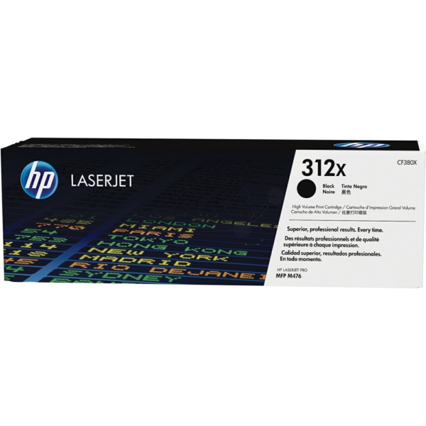 Original Toner HP CF380X (312X) schwarz
