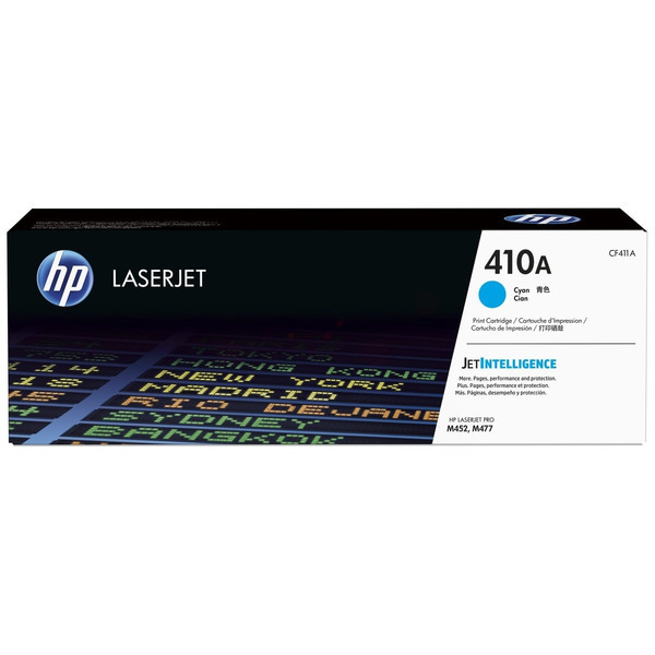 Original Toner HP CF411A (410A) cyan