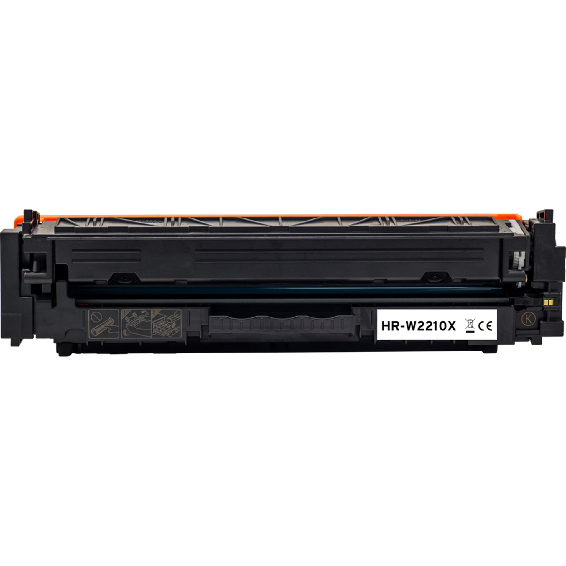 Rem. Toner HP W2210X (207X) OEM Chip schwarz