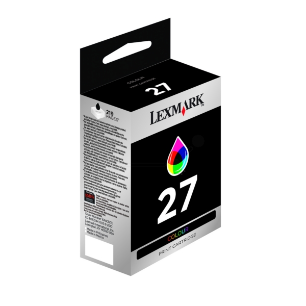 Original Tintenpatrone Lexmark 27HC (10NX227E) color