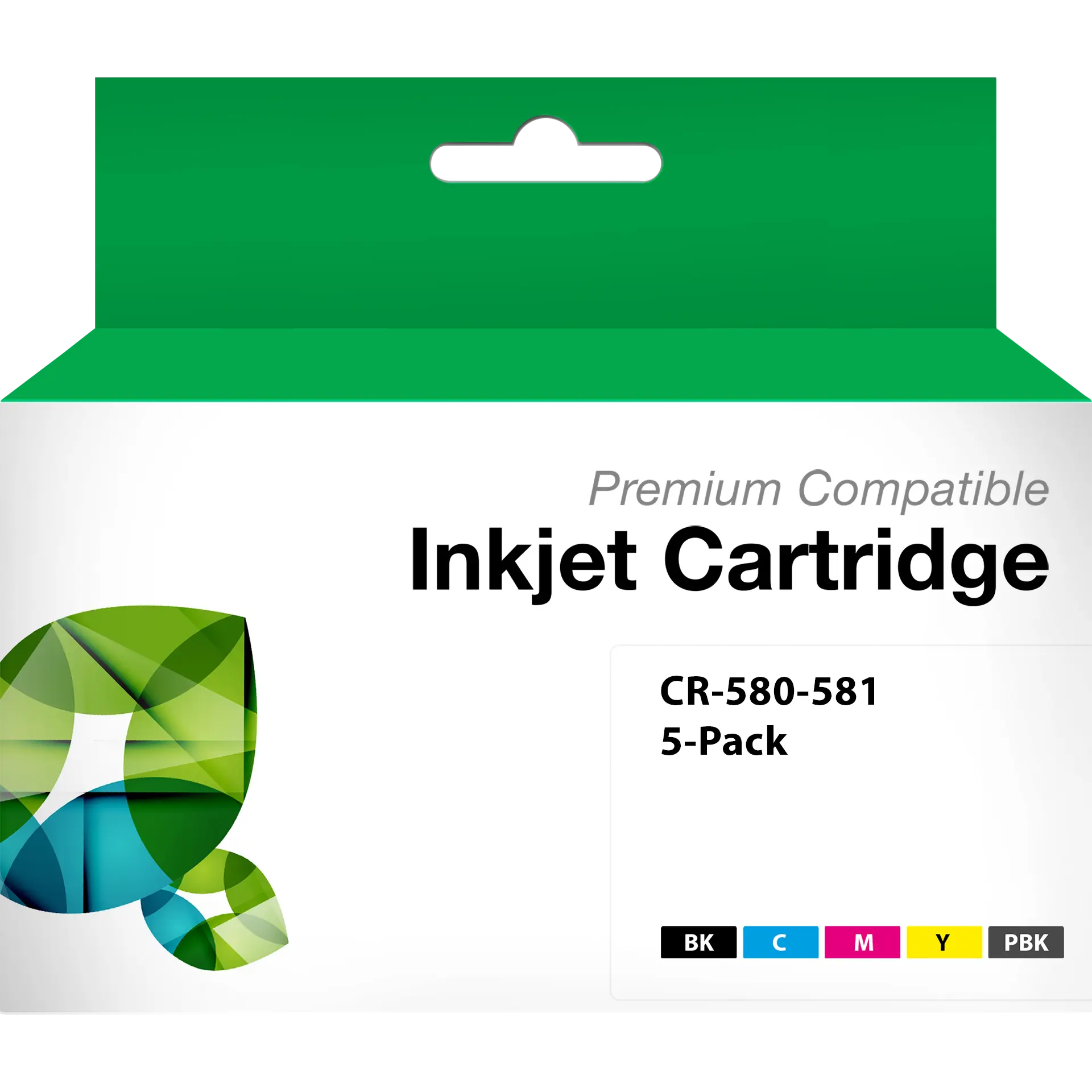 Rem. Tintenpatronen Canon PGI-580XXL/CLI-581XXL  Fünferpack CMYK +1PBK