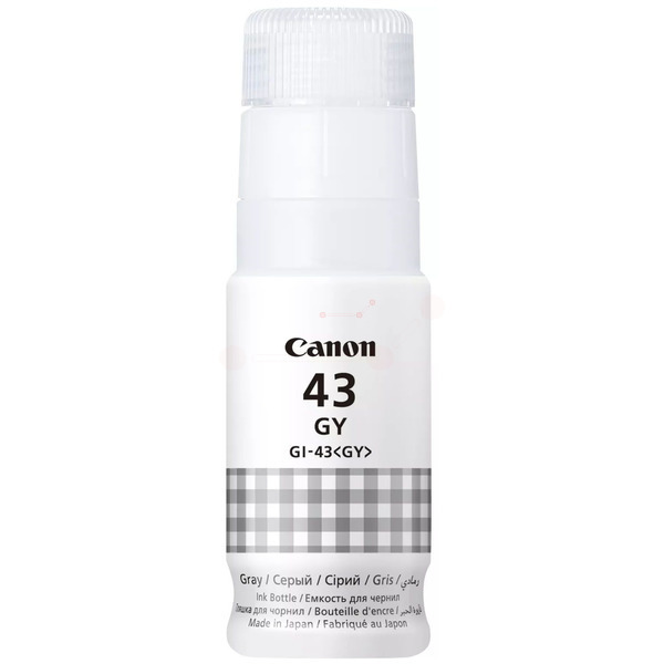 Original Tintenflasche Canon GI-43BK schwarz (4698C001)