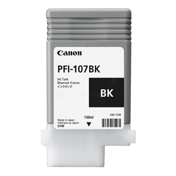 Original Tintenpatrone Canon PFI-107BK schwarz (6705B001)