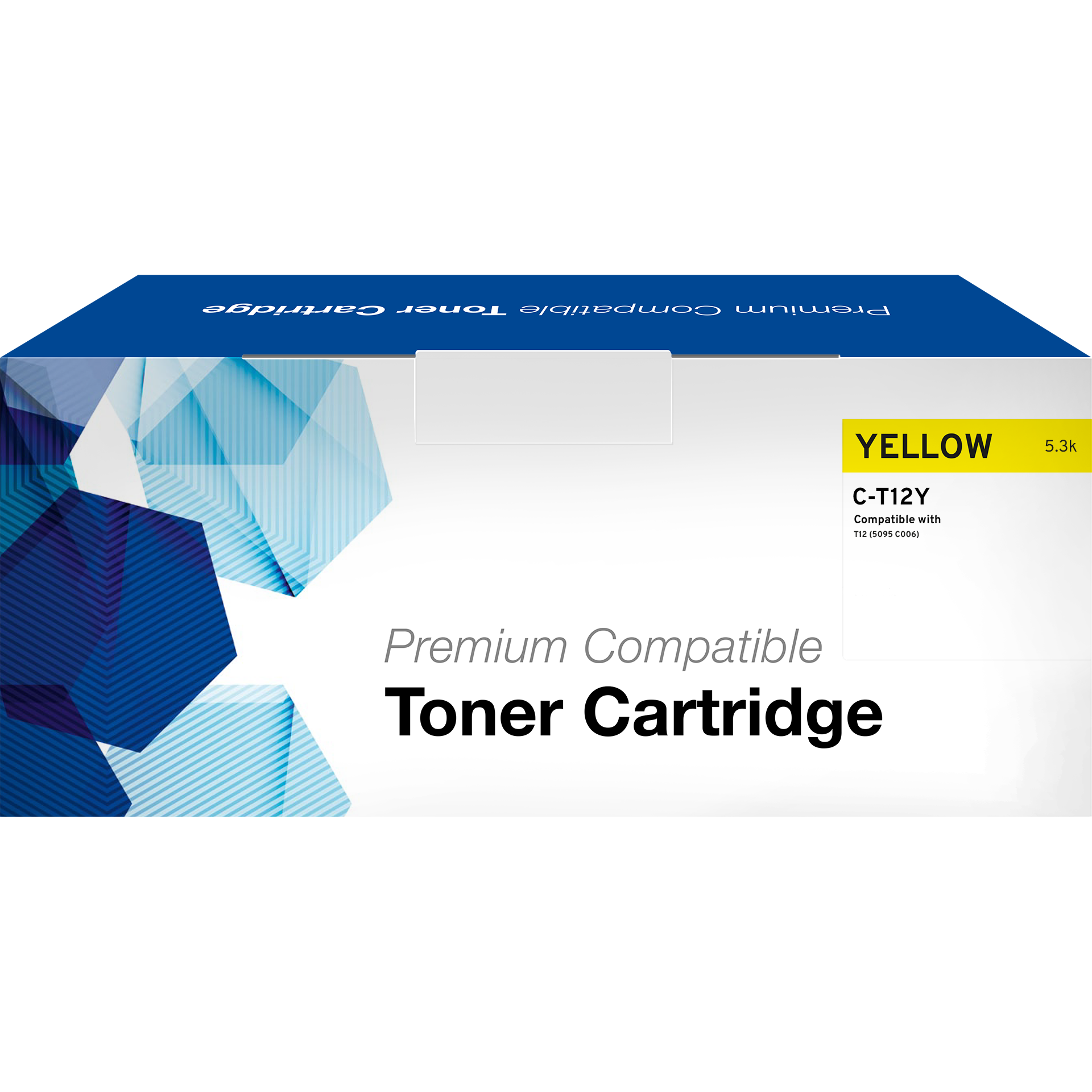 Alternativer Toner Canon T12 (5095C006) gelb