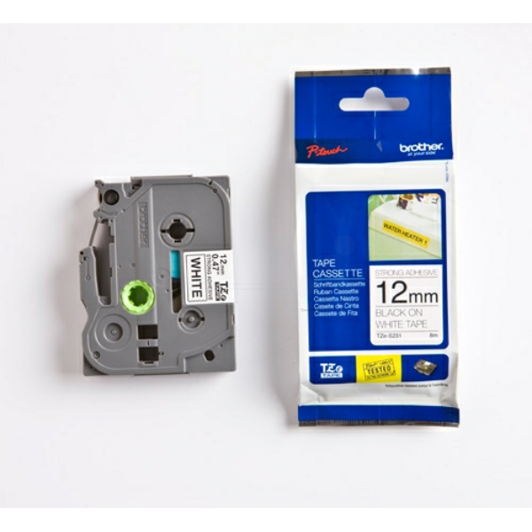 Original Schriftbandkassette Brother TZE-S231 schwarz auf weiß