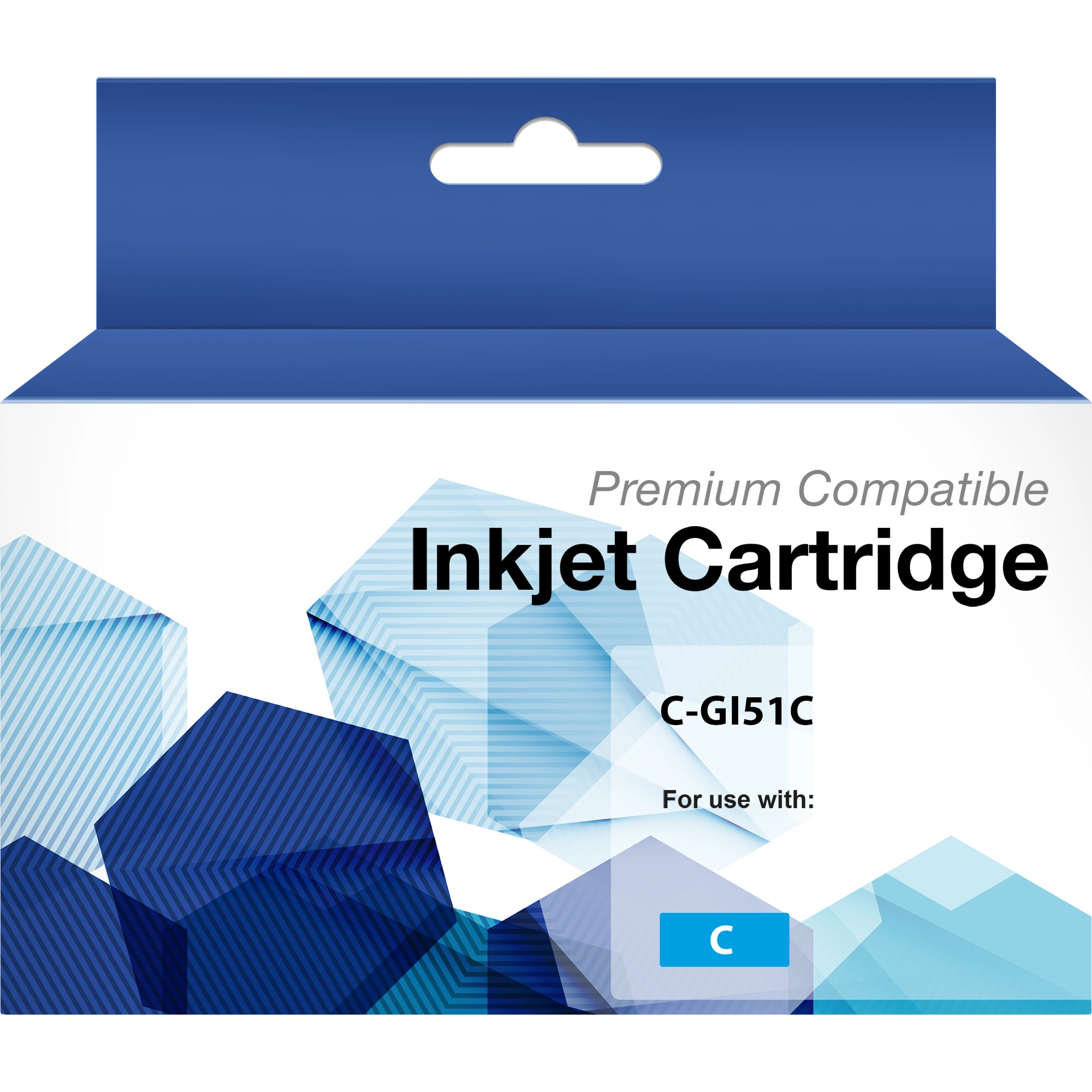 Alternative Tintenflasche Canon GI-51 (4546C001) cyan