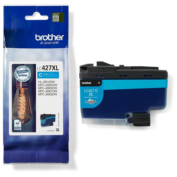 Original Tintenpatrone Brother LC-427XL cyan