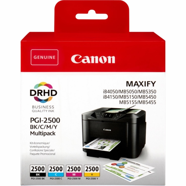 Original Tintenpatronen Canon PGI-2500BKCMY multipack (9290B006)