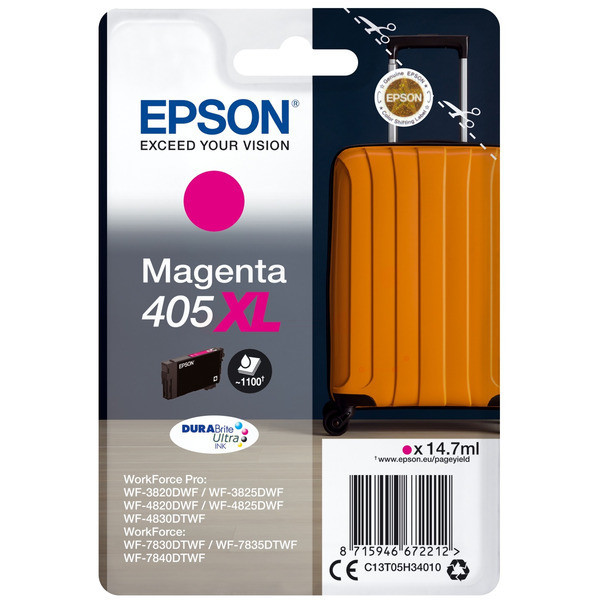 Original Tintenpatrone Epson 405XL magenta (C13T05H34010)