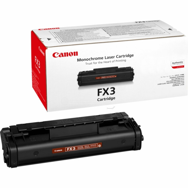 Original Toner Canon FX-3 schwarz (1557A003)