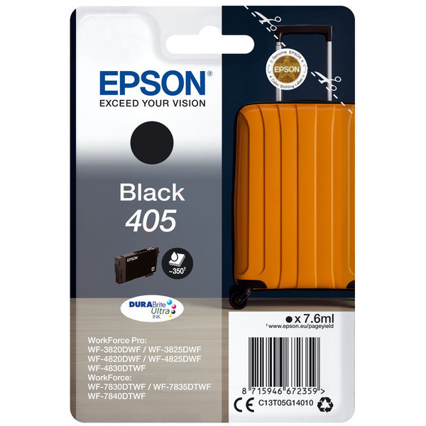 Original Tintenpatrone Epson 405 schwarz (C13T05G14010)