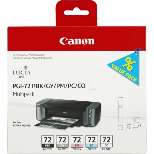 Original Tintenpatronen Canon PGI-72 multipack (6403B007)