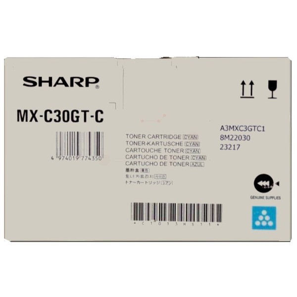 Original Toner Sharp MXC-30 GTC cyan (MXC30GTC)
