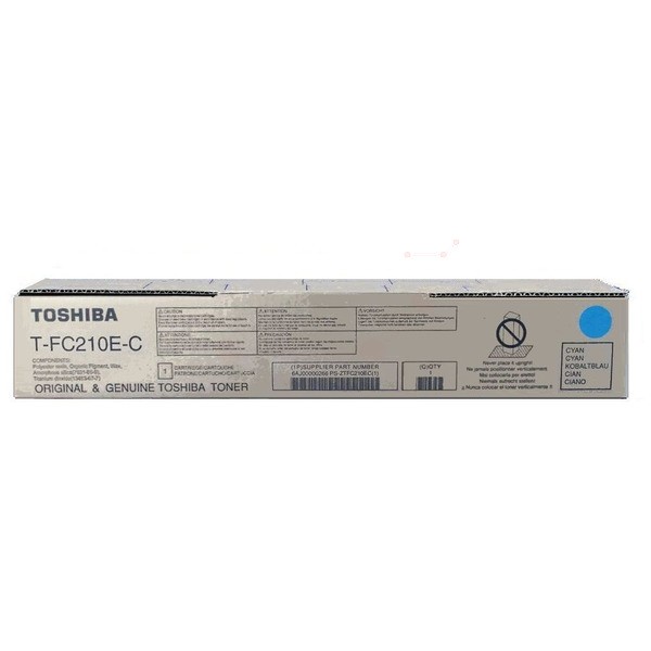 Original Toner Toshiba T-FC 210 EC cyan (6AJ00000159)