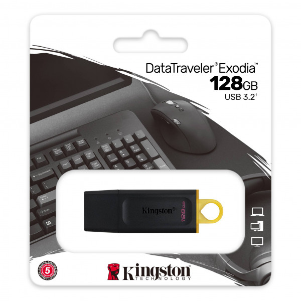 Kingston DataTraveler Exodia 128 GB, USB-Stick, USB-A 3.2 Gen 1